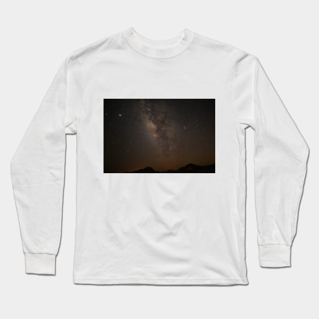 Milky Way Long Sleeve T-Shirt by abed